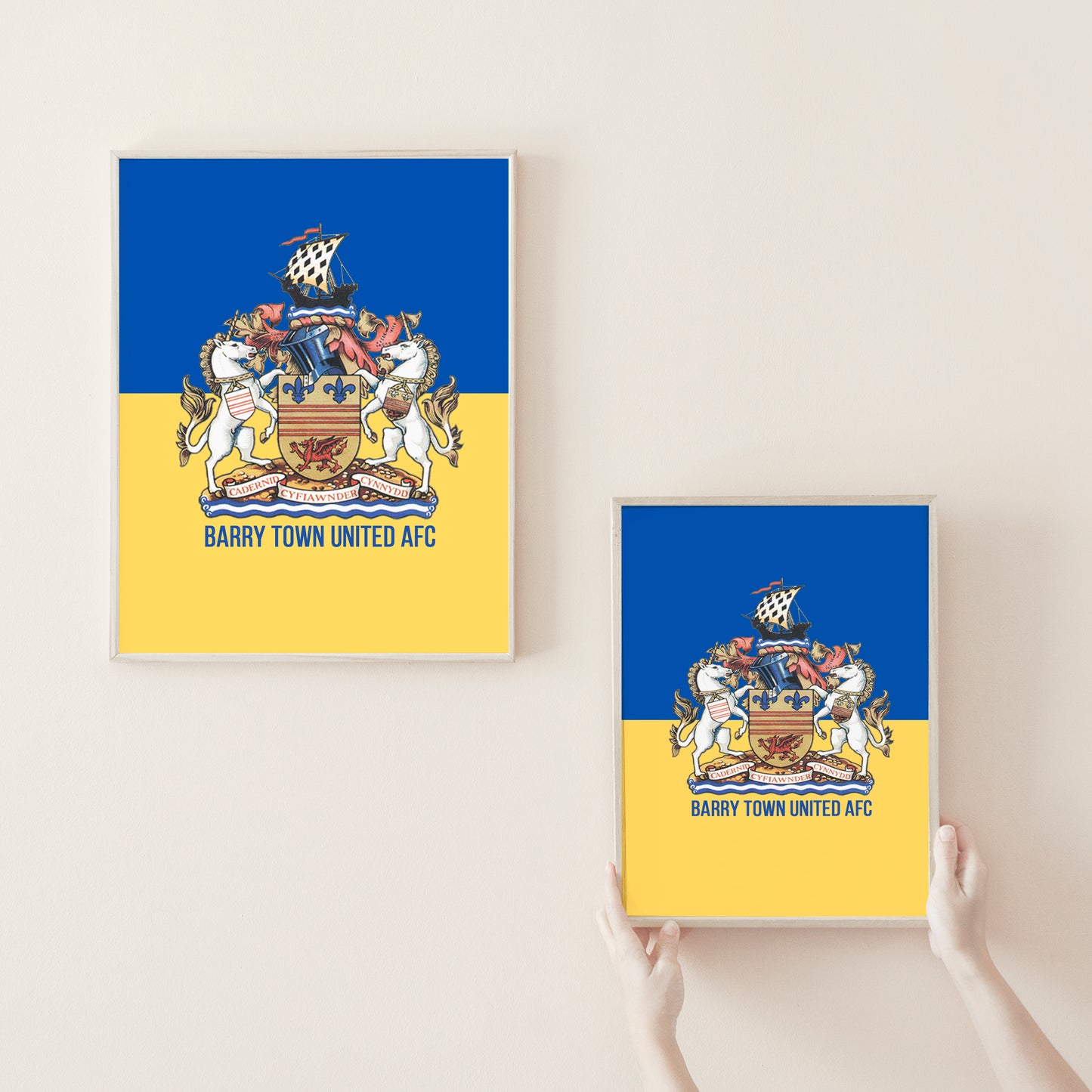 Barry Town Glossy Print