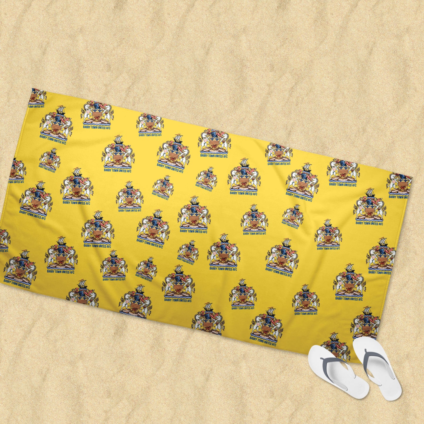 Barry Town Towel - Multi Logo