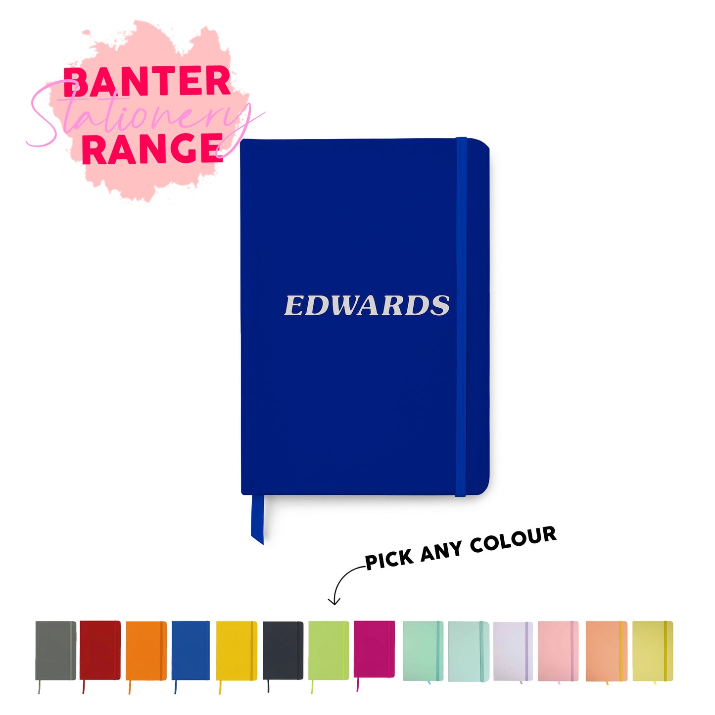 Hardback A5 Notepad