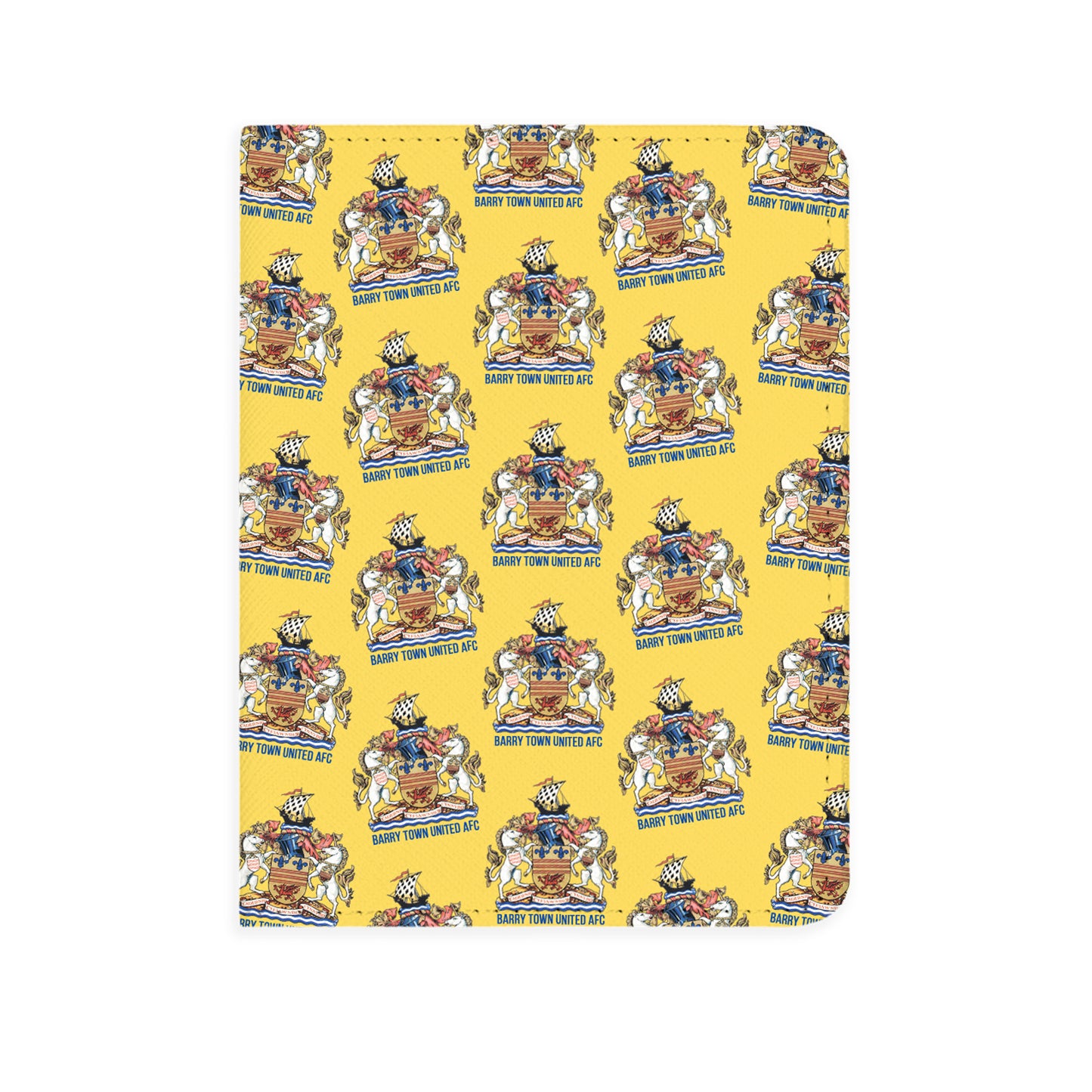 Barry Town Passport Cover- Multi Logo