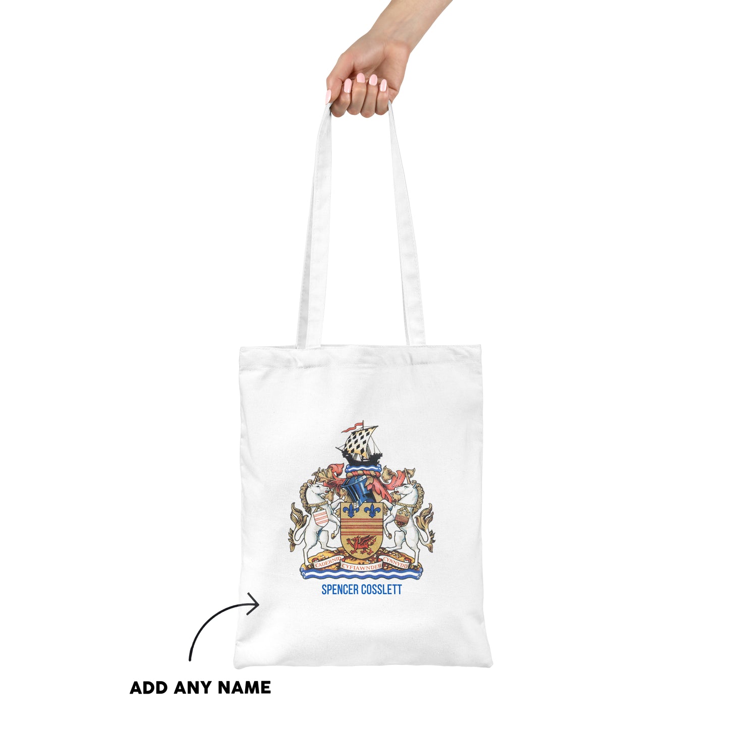 Barry Town Tote Bag