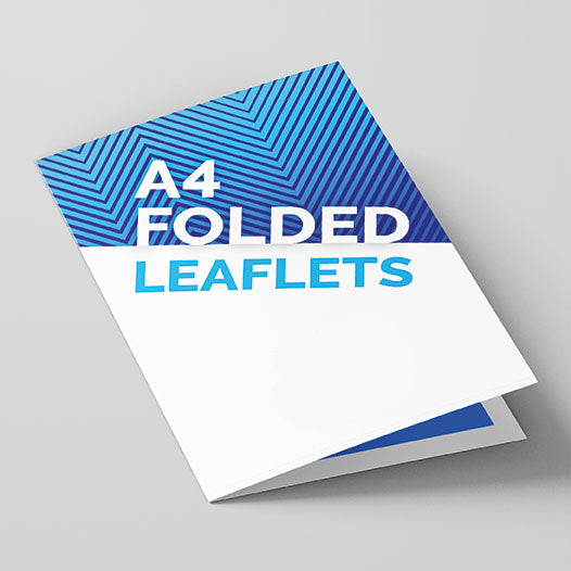 A4 FOLDED LEAFLETS (FOLDED TO A5)