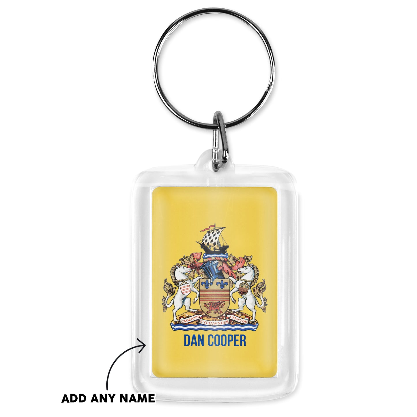 Barry Town Keyring