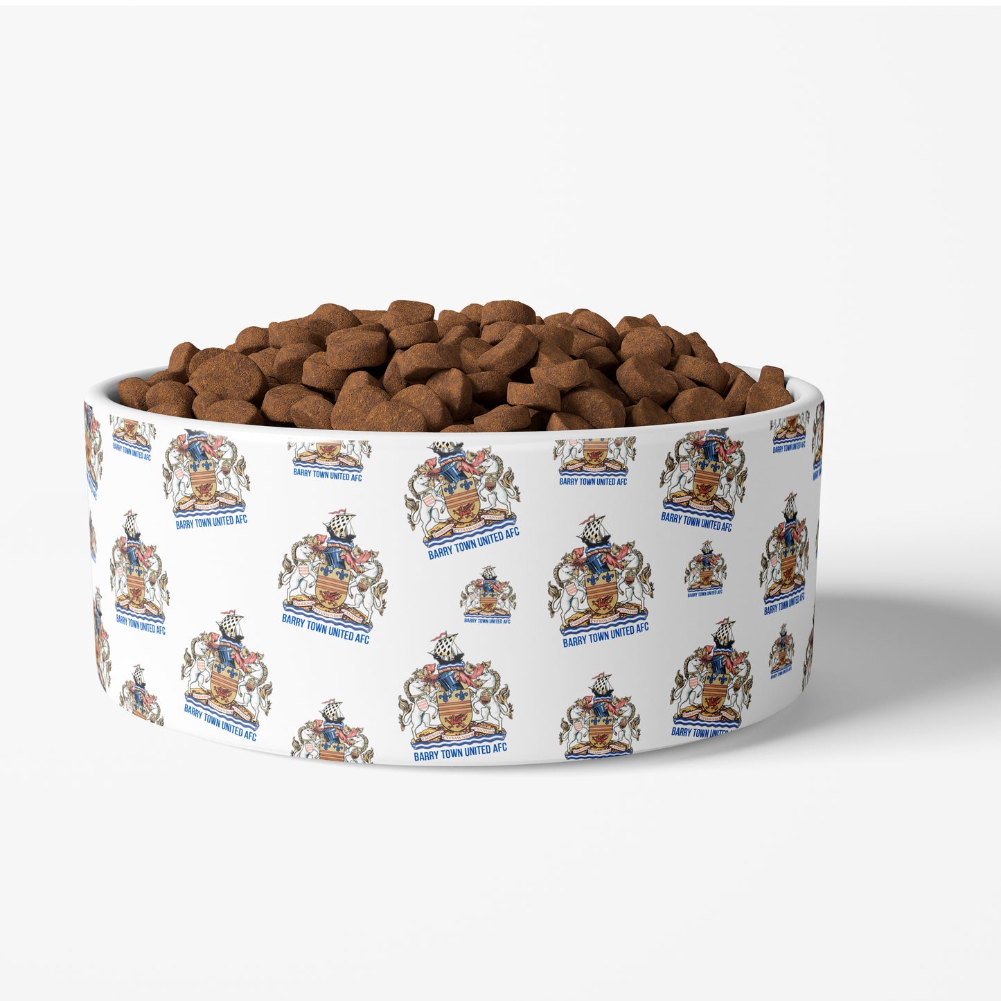 Barry Town Pet Bowl - Multi Logo