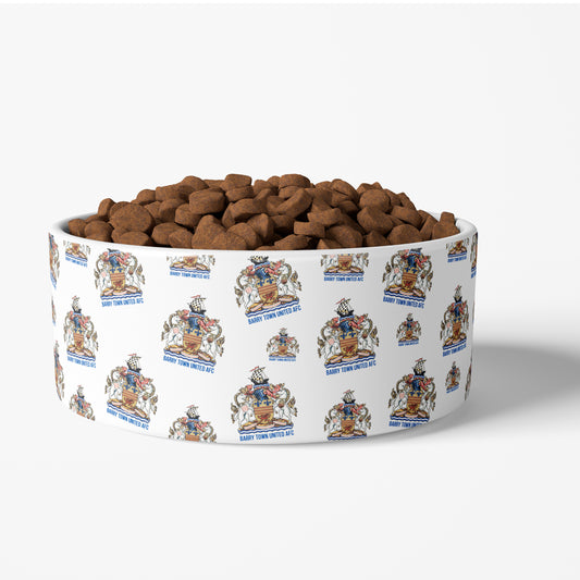 Barry Town Pet Bowl - Multi Logo