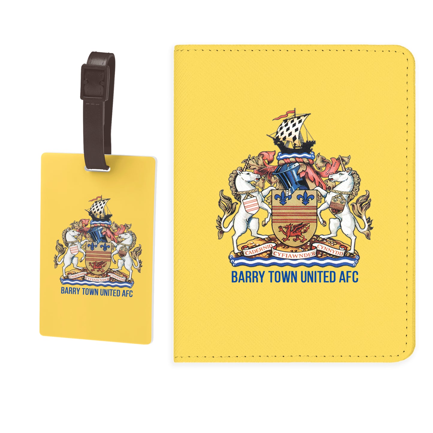 Barry Town Passport Cover & Luggage Tag